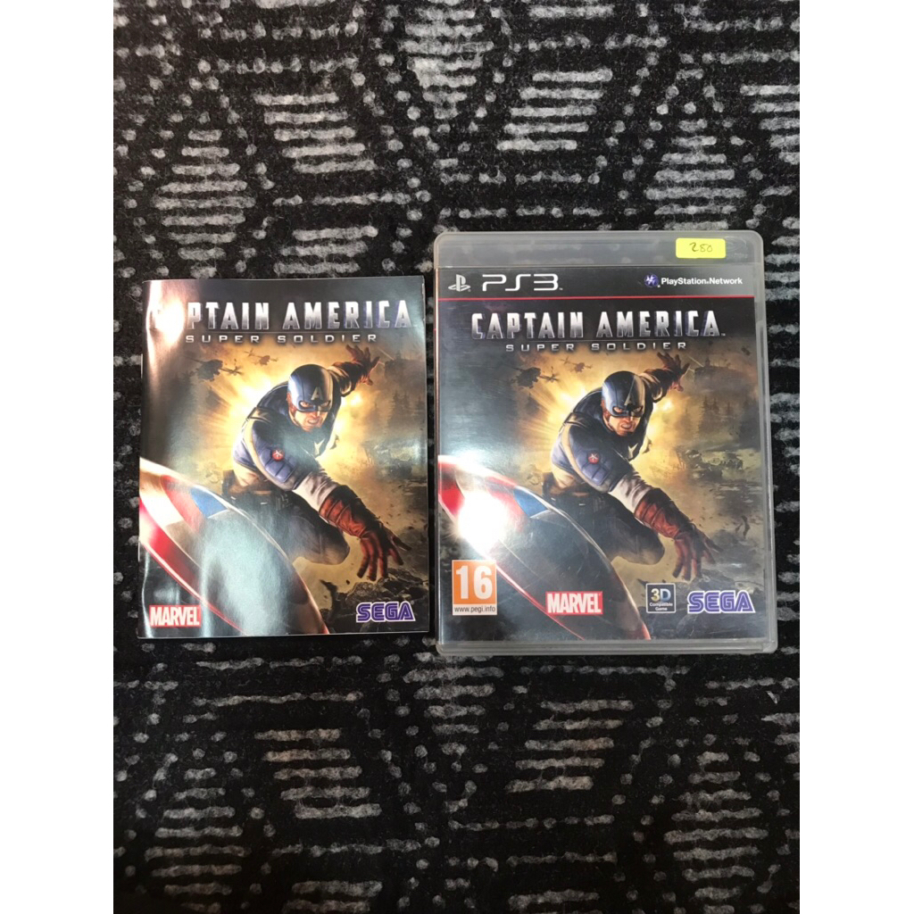 Kaset BD PS3 Captain America Super Soldier