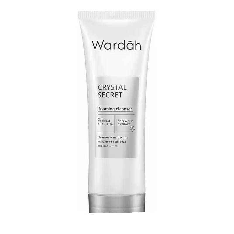 Wardah Facial Foam White Secret 100ml AHA Cerah