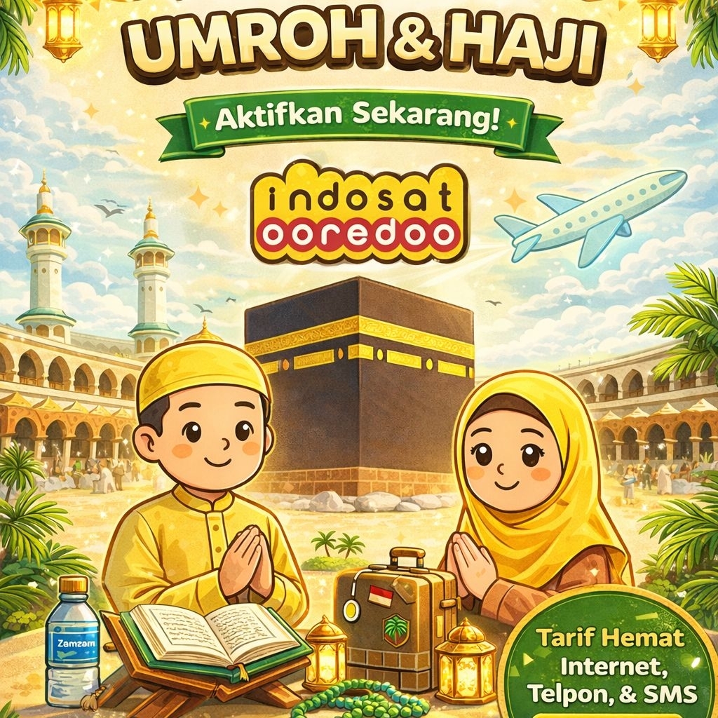 Kuota Haji Indosat Im3 full 20GB tanpa pembagian | Cimmstudios