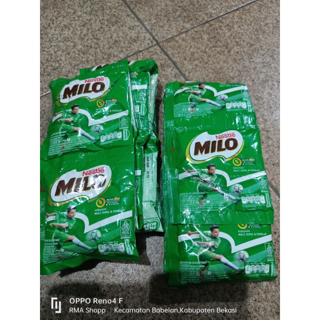 Milo 1 renceng 22gr