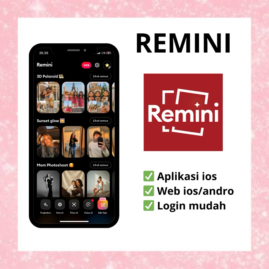 Remini Premium Web/Aplikasi
