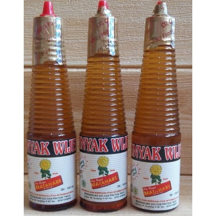 MINYAK WIJEN (HALAL) 150 ML CAP BUNGA MATAHARI