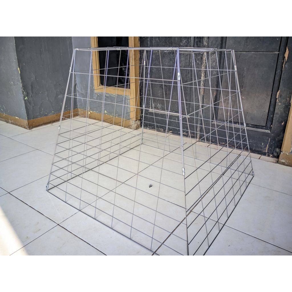 kandang ayam/jemuran ayam kate uk65×60×40