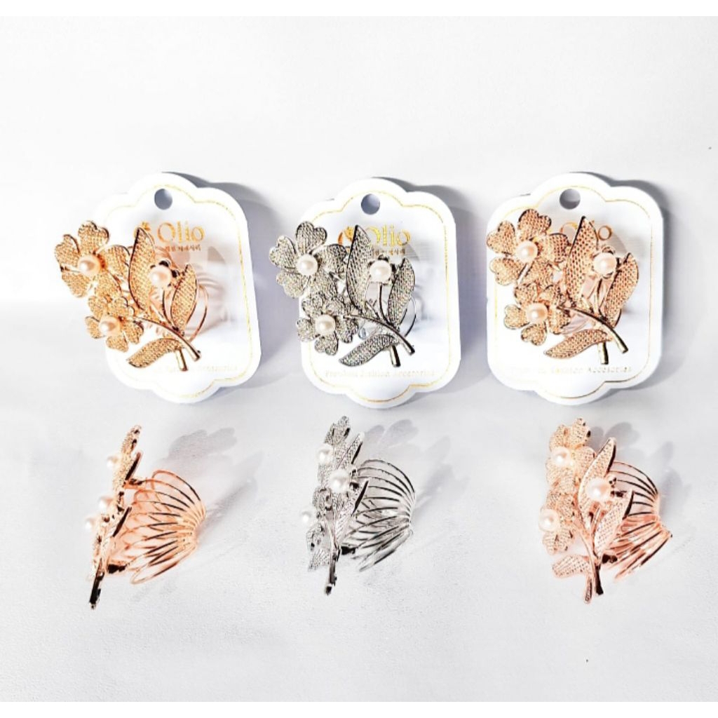 Bros Ring Cincin Jilbab Bunga Bros Hijab Ring Ulir Mewah Dan Elegan Dengan Desain Elegan Dan Mewah