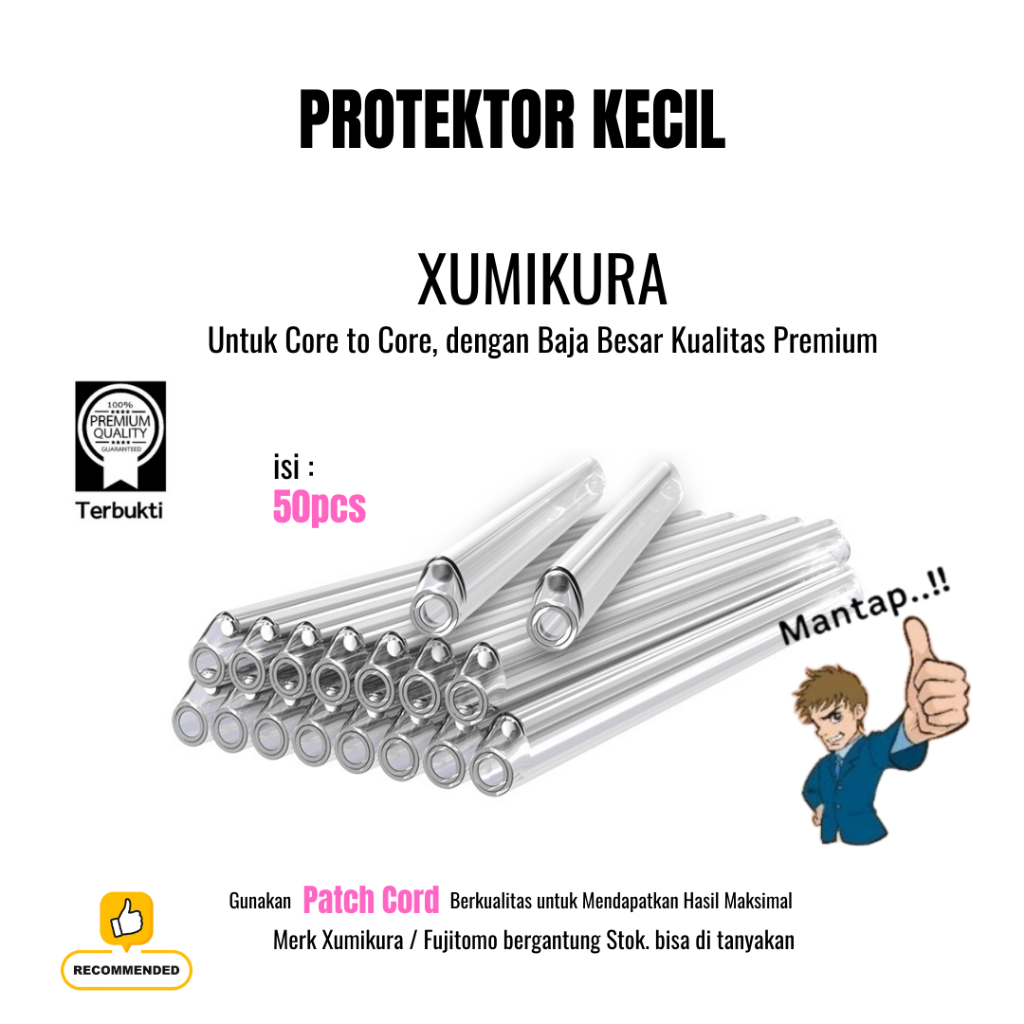 XUMIKURA Protection Sleeve Fiber Optic Kecil