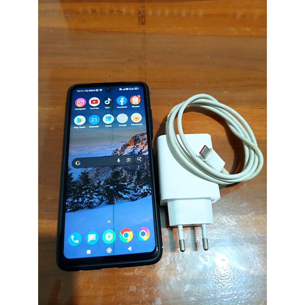 POCO X3 NFC Second 8/128 | Snapdragon 732G | Free Charger+Case | Minus LCD