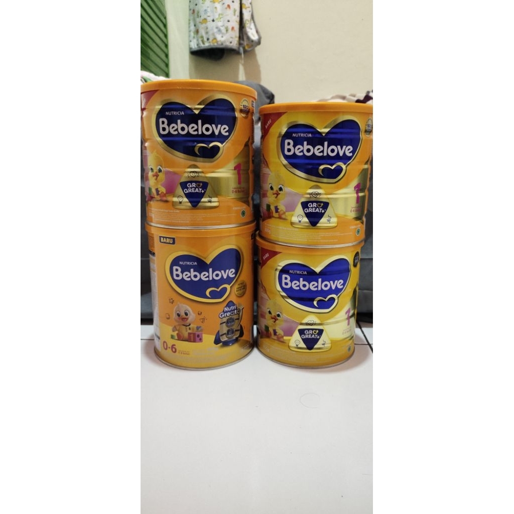 Kaleng susu bekas bebelove