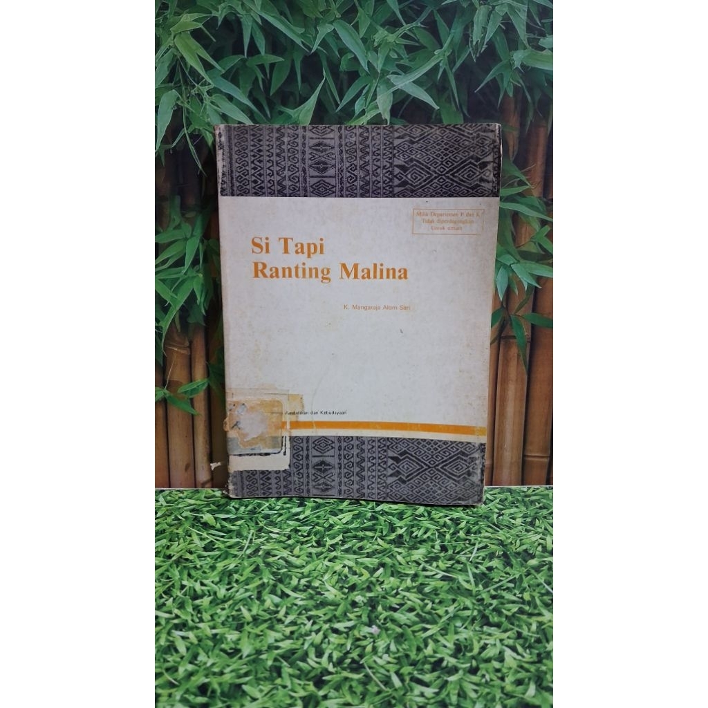 Si Tapi Ranting Malina - K. Mangaraja Alom Sari