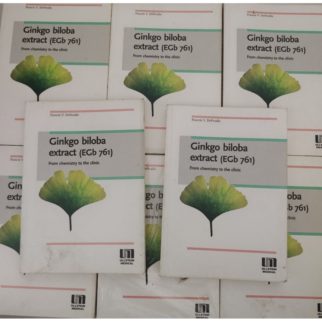 BUKU GINKGO BILOBA EXTRACT EGB 761 FROM CHEMISTRY TO THE CLINIC BEKAS ORIGINAL
