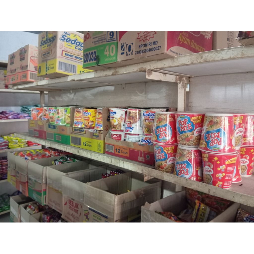 2PCS MIE CUP SEDAP/POP MIE