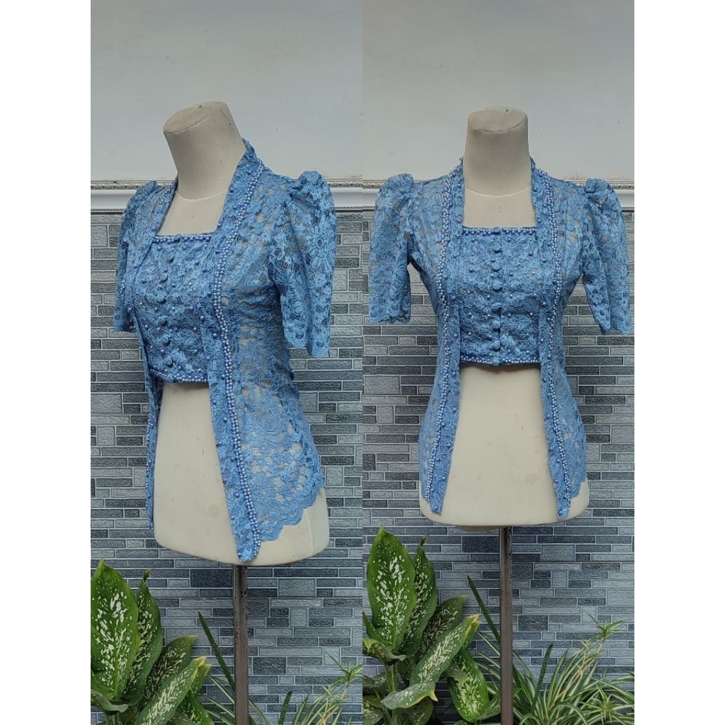 kebaya kutubaru lengan pendek , kebaya wisuda , kebaya murah , kebaya modern