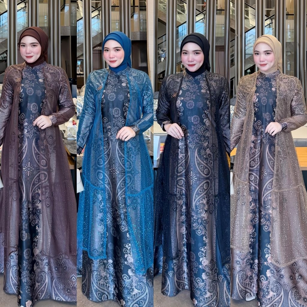 BILQIS dress / gamis lebaran original new Lusy