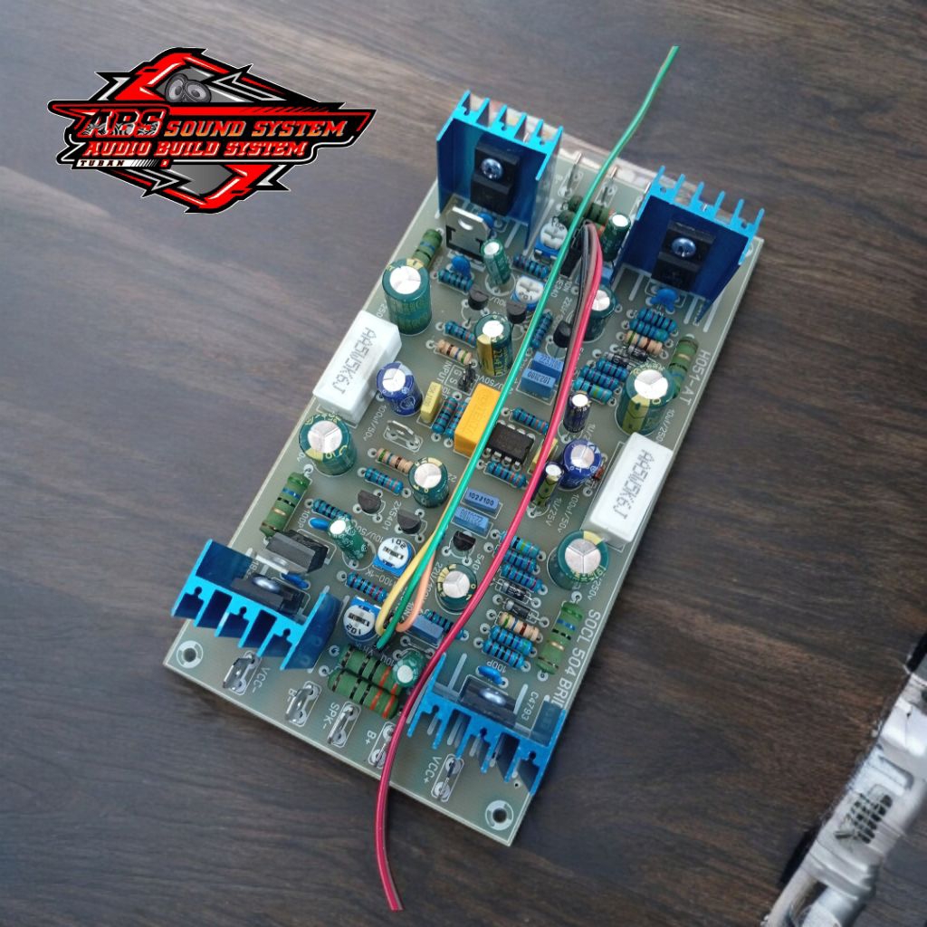 Kit Driver SOCL 504 BTL Bridge Modif Bias Servo • PCB FR4