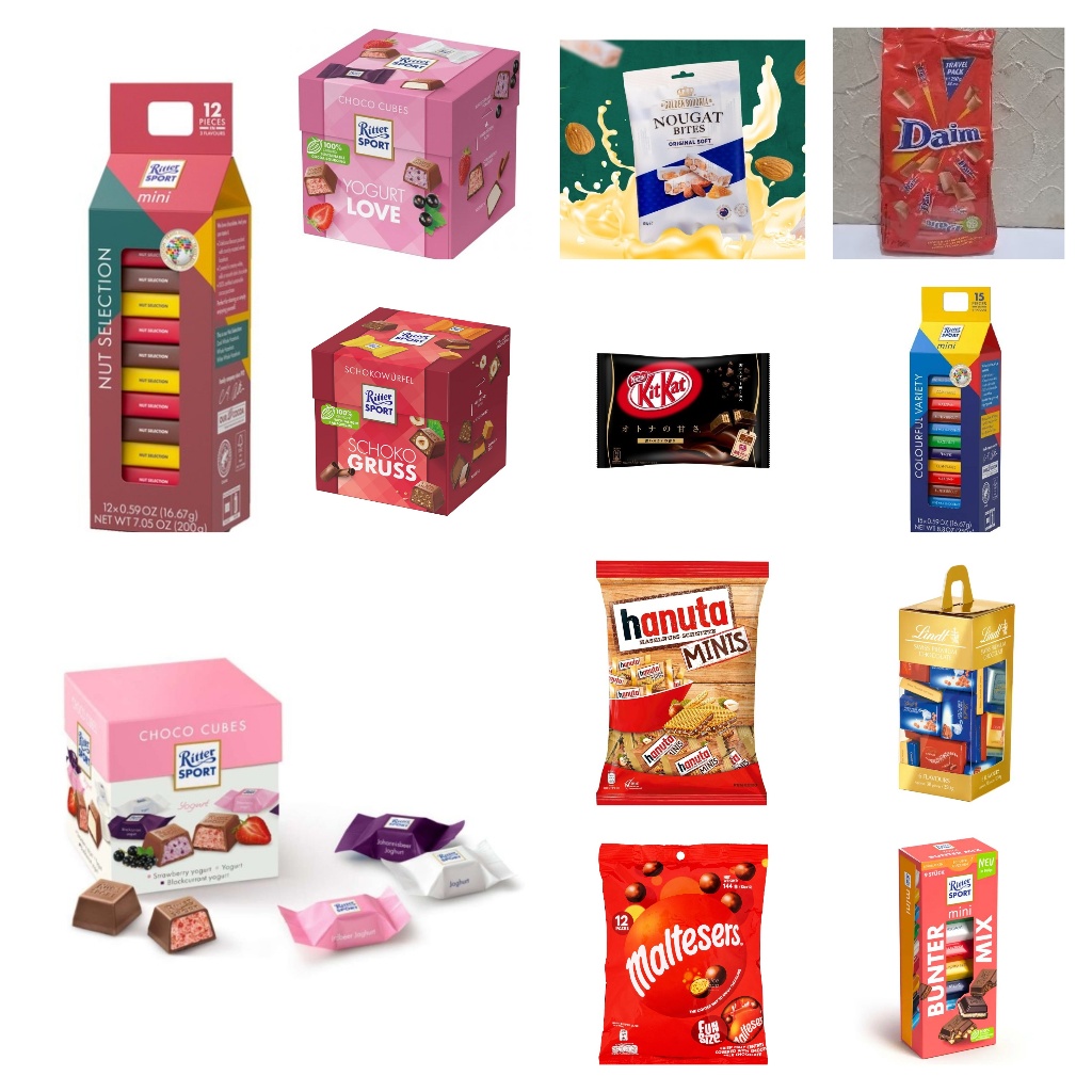 Cokelat Snack Singapore [EXP 2026 PO] Hanuta Haselnuss-schnitte Minis | DAIM | Golden Boronia | Lind