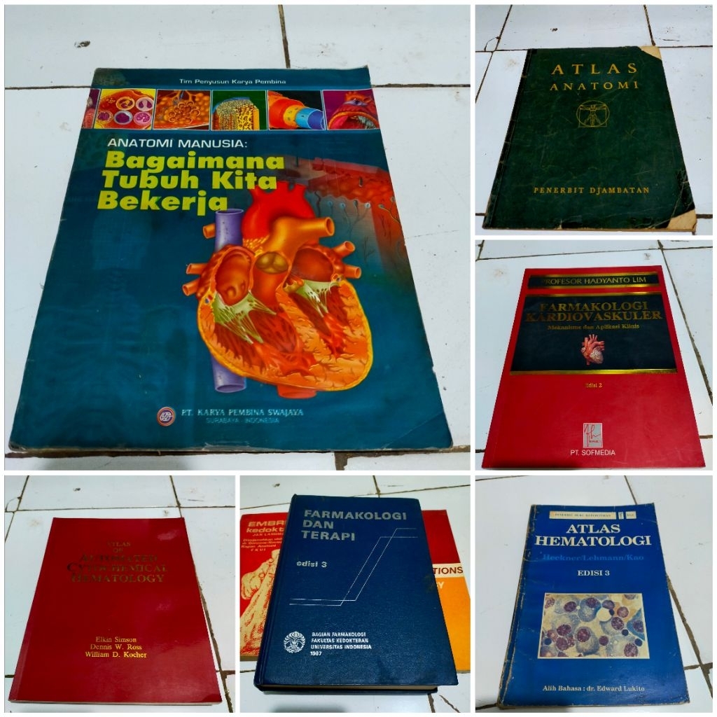 ORIGINAL FARMAKOLOGI KARDIVASKULER / Atlas of automated cytochemical hematology / Atlas anatomi / Fa