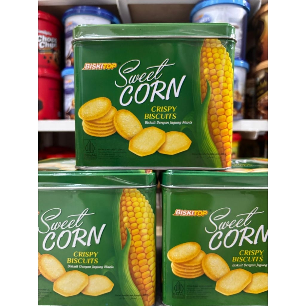 BISKITOP BISCUIT SWEET CORN 400gr