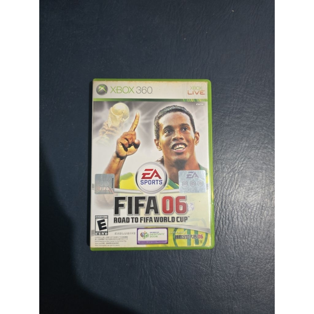 XBOX 360 Games FIFA 06 Road To FIFA World Cup 2006 BD Kaset CD Game Retro Ori Games Original