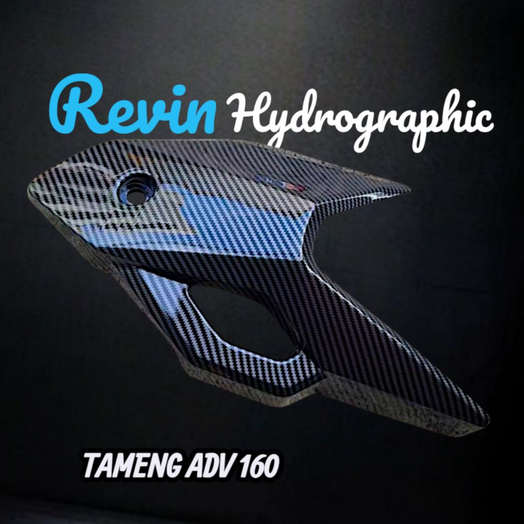 TAMENG KNALPOT ADV 160 CARBON WTP HEXAGON