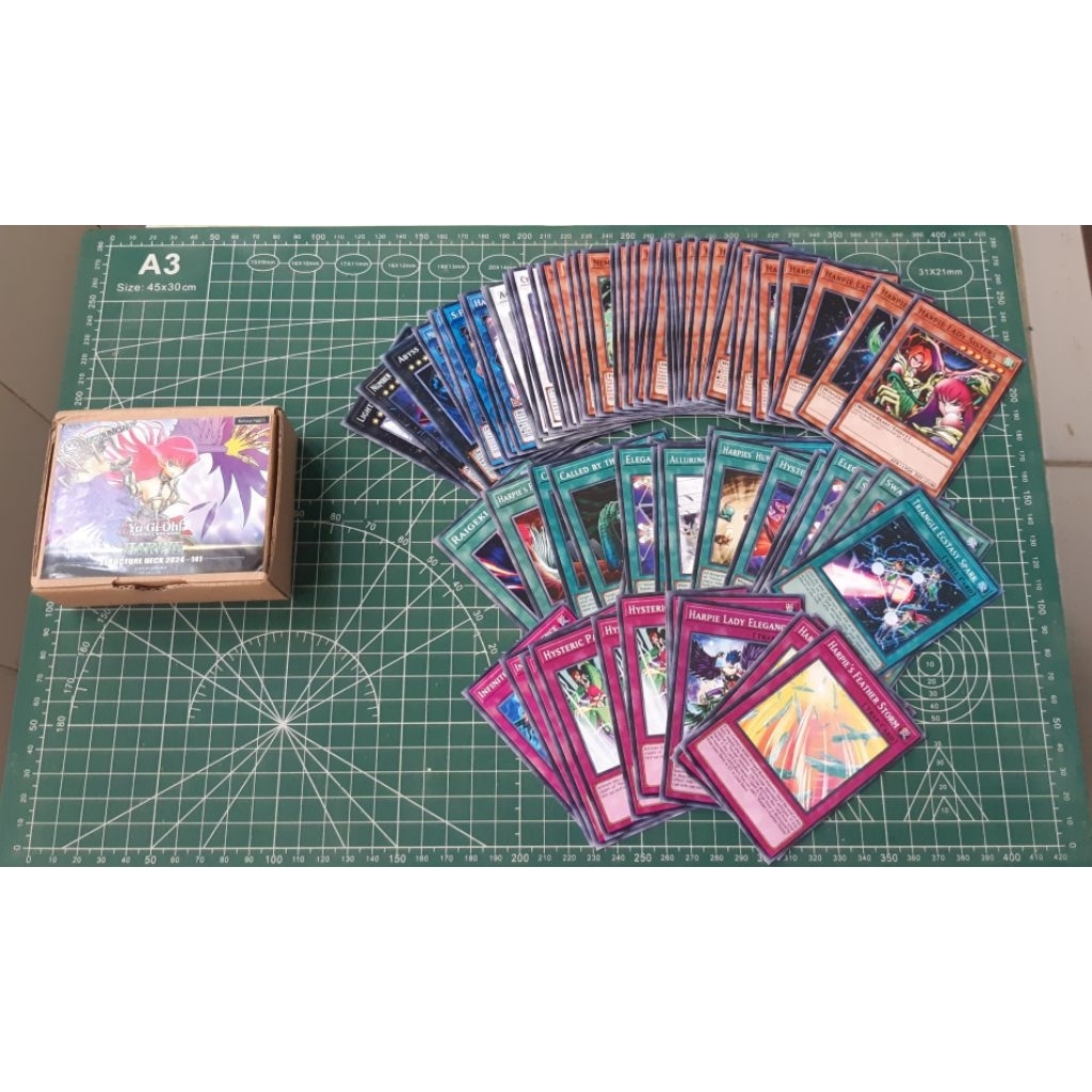 Yugioh Structure Deck Harpie Deck Non Ori Kartu Yugioh Bahasa Inggris