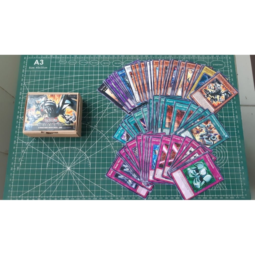 Yugioh Structure Deck Metalmorph Deck Non Ori Kartu Yugioh Bahasa Inggris
