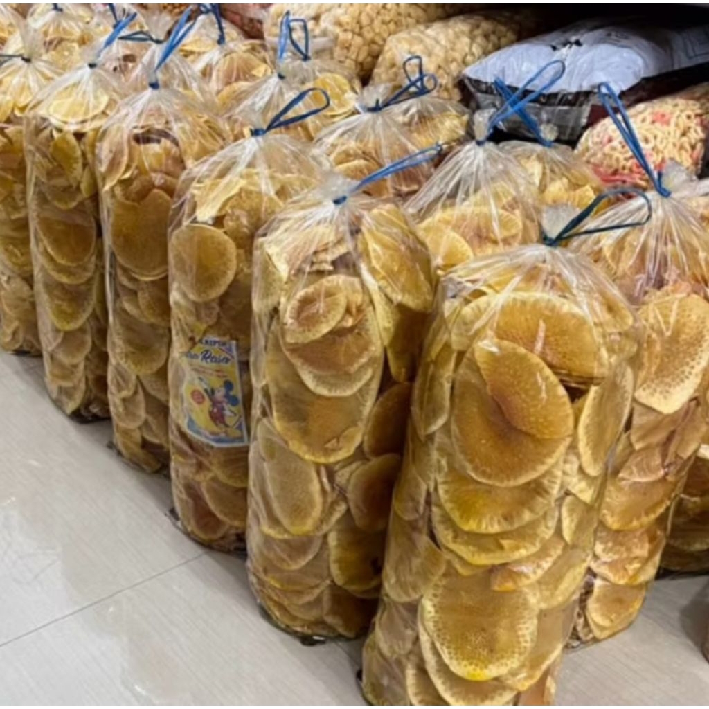 TERLARIS KRIPIK SUKUN KEMASAN 1 BAL BERAT 1,5kg/SNACK KILOAN MURAH/ALLBAKTI SNACK