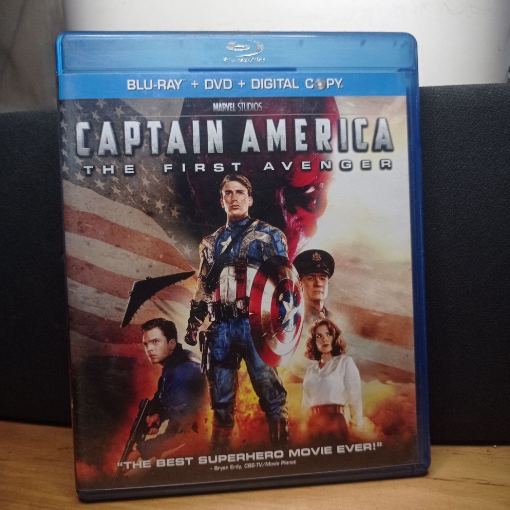 blu-ray dan DVD bluray bd original Captain America The First Avenger