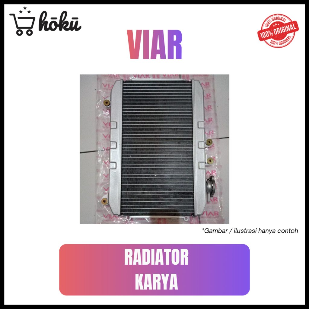 VIAR KARYA - Radiator Viar 200 cc & 150 cc / Radiator Roda Tiga Sparepart Viar