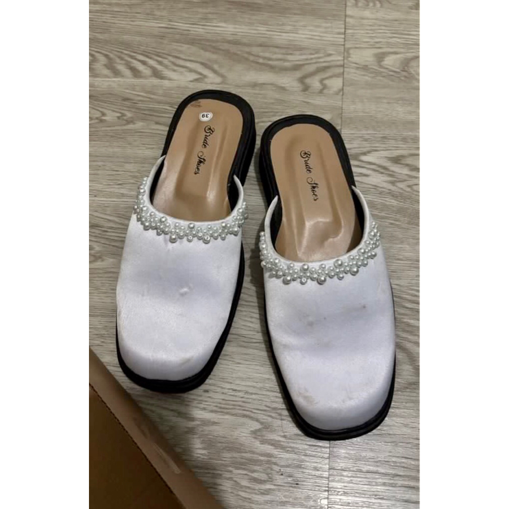 Preloved sepatu slop wedding pria