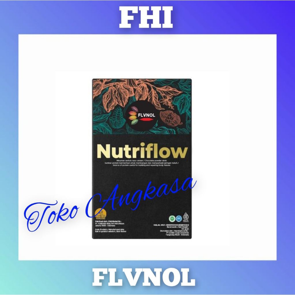 FLVANOL FLVNOL COCOA NUTRIFLOW 150 GR COKLAT
