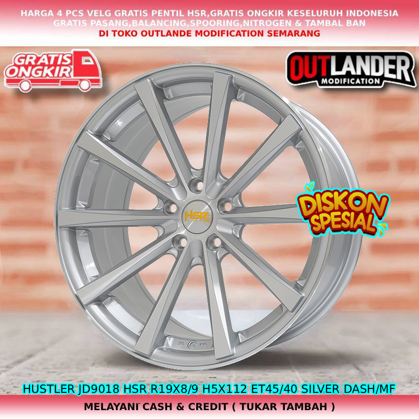 Velg ring19 velg mobil Passat| Scirocco| Tiguan| Clubman| Cooper| mercy| dll velg hsr Hustler R19