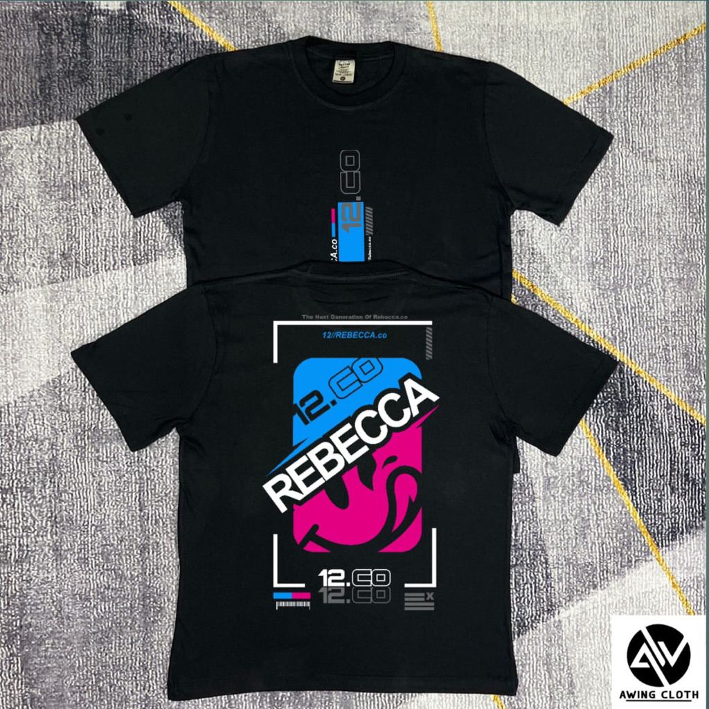 Kaos Truck V1 Rebecca Concept - S Original T-Shirt Unisex | Kaos Distro Truck Rebecca - Free Sticker
