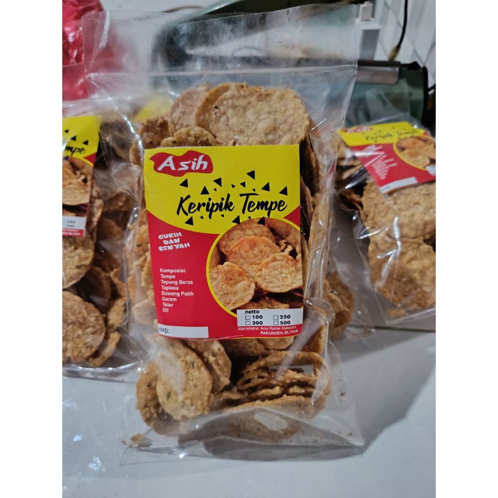 Keripik Tempe 250gr
