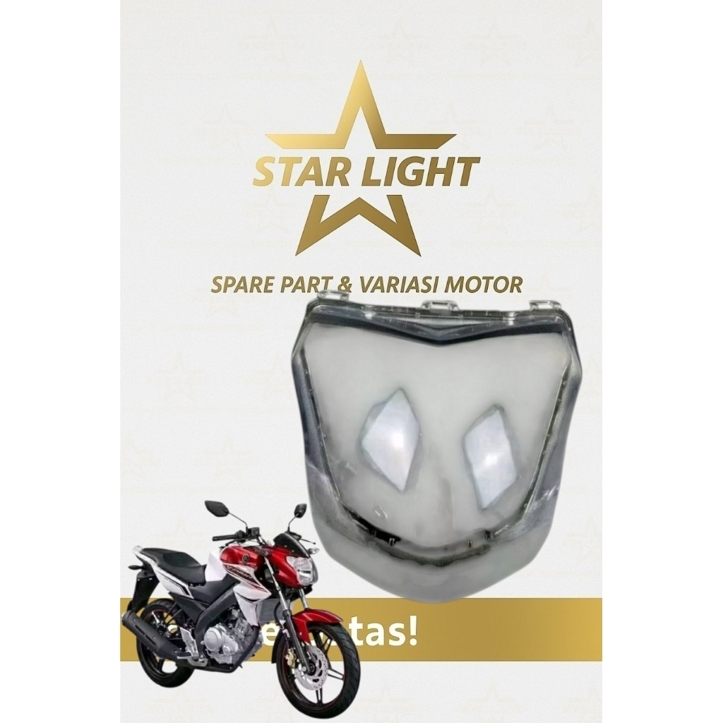 mika lampu vixion 12 Mika kaca lampu depan Yamaha Vixion new NVL 2012-2015 mika lampu vixion