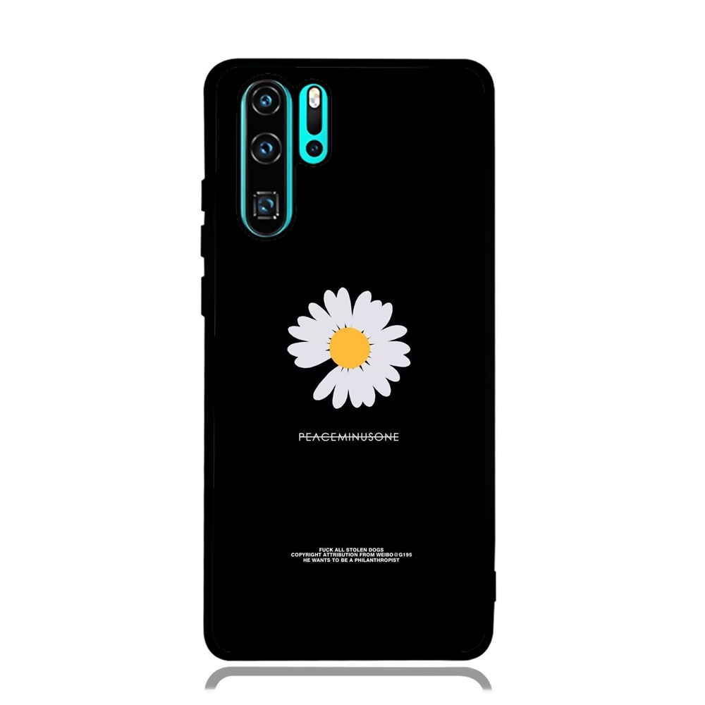 Case HP Huawei P70 P60 P50 P40 P30 P20 P10 Pro TPU Rubber Softcase Plus Minus One Daisy
