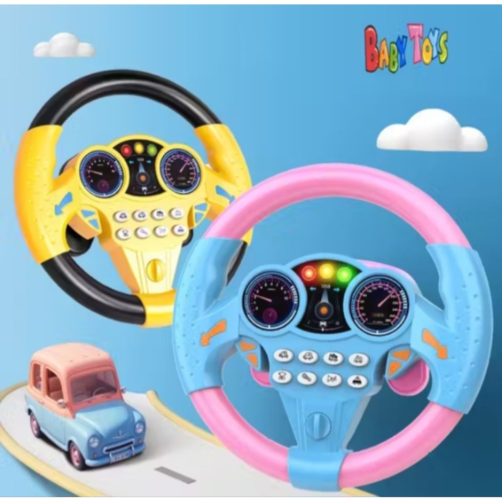 BabyToys Mainan Setir Mobil Anak