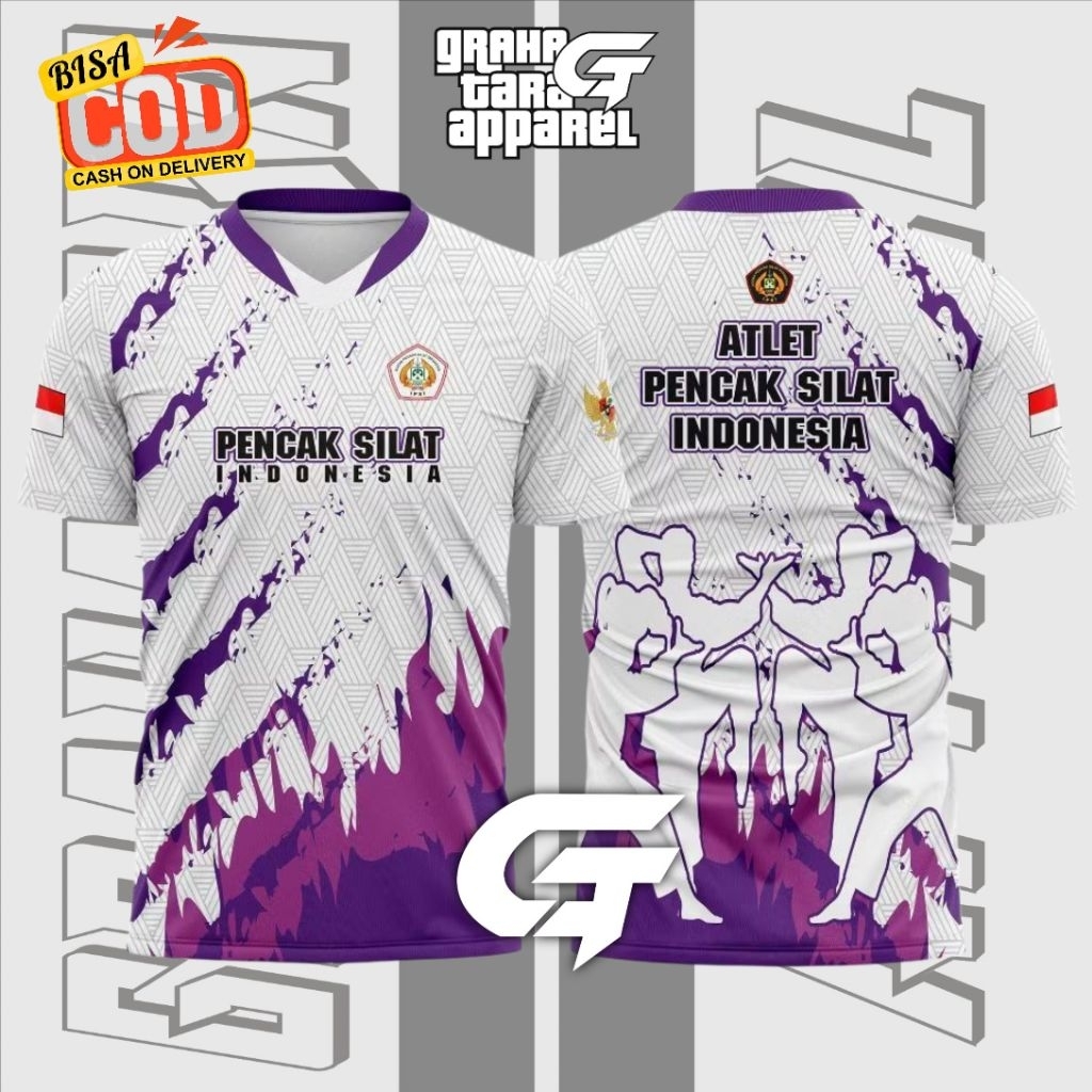 JERSEY PENCAK SILAT/SILAT,FULL PRINTING
