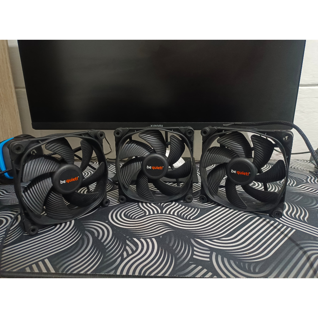 Fan Be Quiet Silent Wings 3 120mm 3pcs 12cm AIO bukan noctua, artic, lian li
