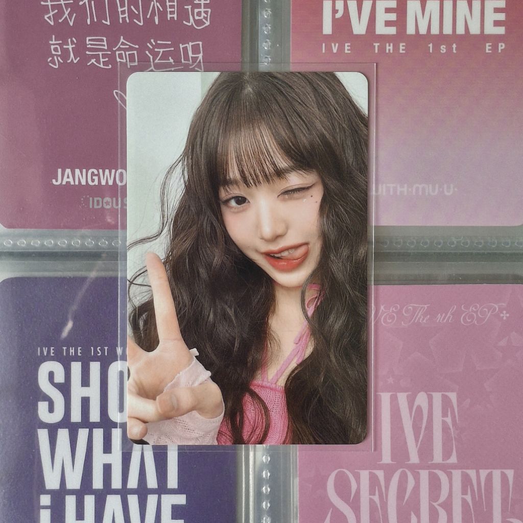 Photocard (PC) IVE Wonyoung Mine Soundwave Singapore