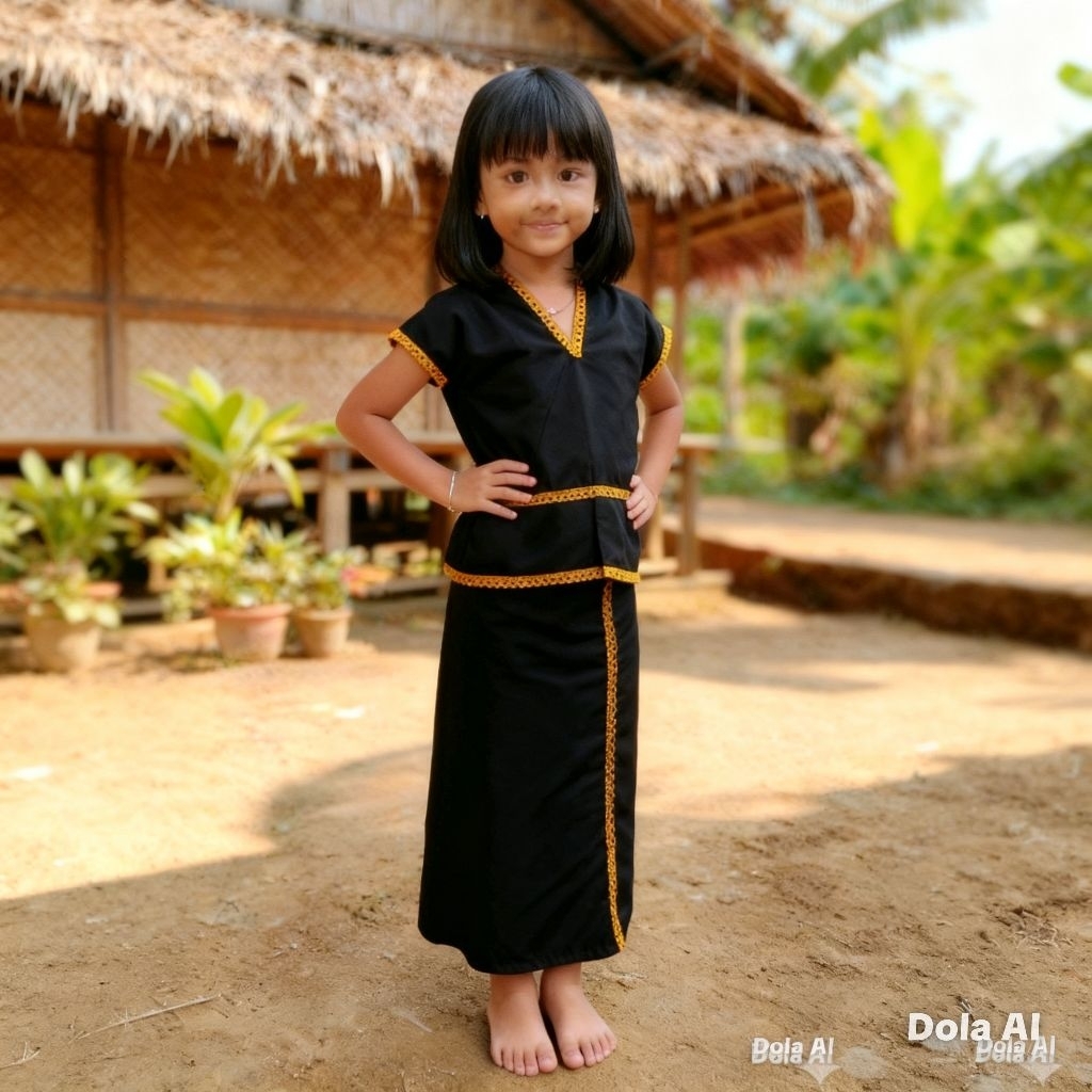 lambung baju adat anak sasak khas lombok