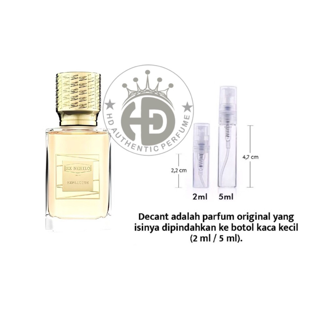 Decant Ex Nihilo Explicite EDP