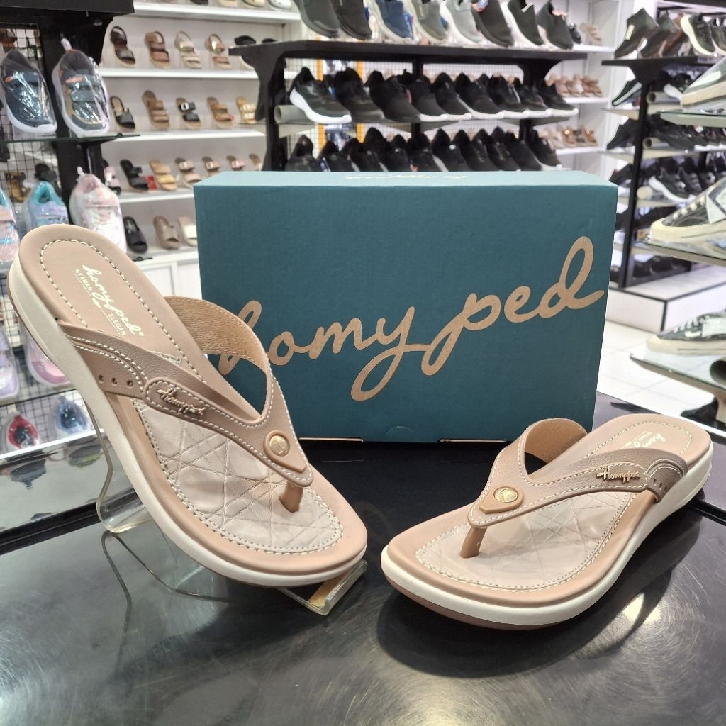 HOMY PED Sandal Wanita | Jihan N 33 | Coklat Muda