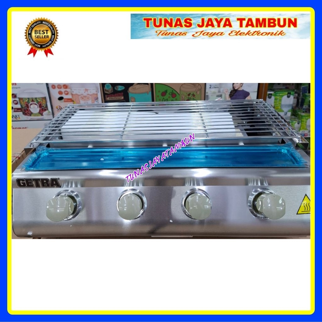 PANGGANGAN GETRA BS 214 / PEMANGGANG GETRA 4 TUNGKU 4 BURNER BS 214 / GETRA BS 214