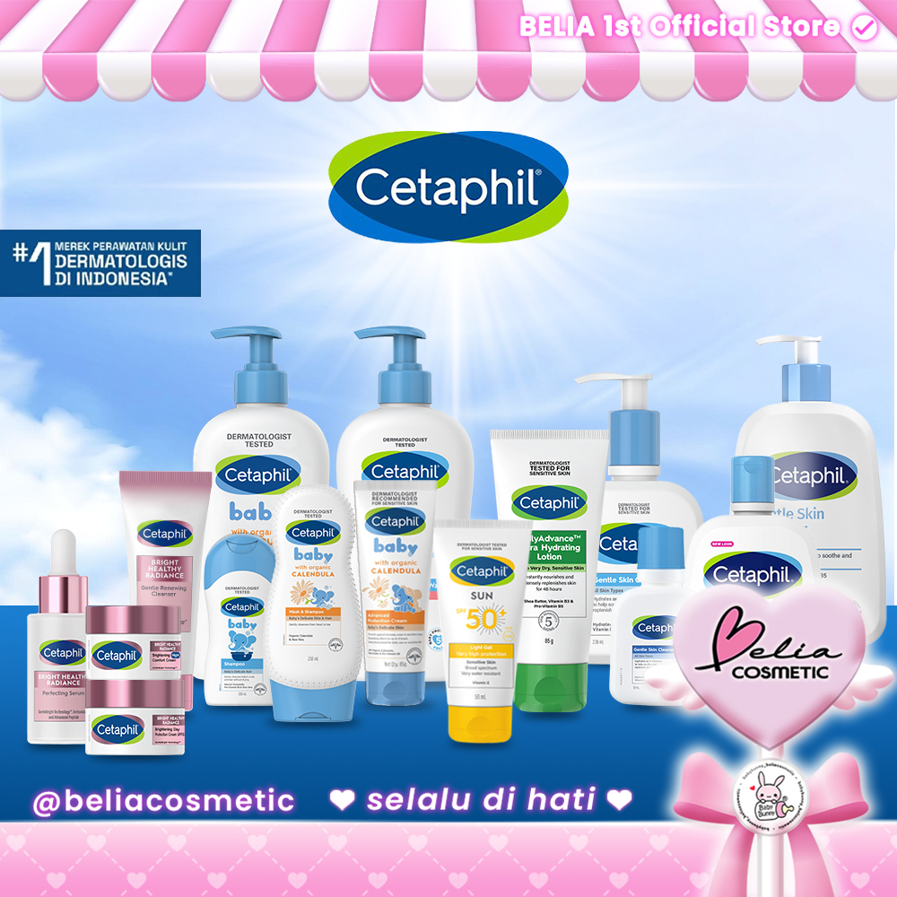 ™ BELIA ™ CETAPHIL Series | Gentle Skin Cleanser | Calendula |  Bright Healthy Radiance