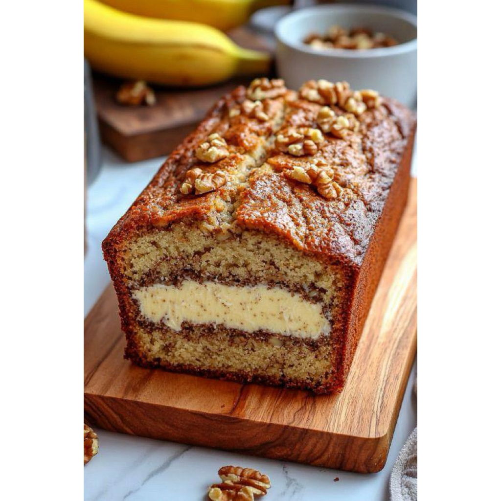 Banana Cake Isi Keju dan Coklat Lumer by Findcake