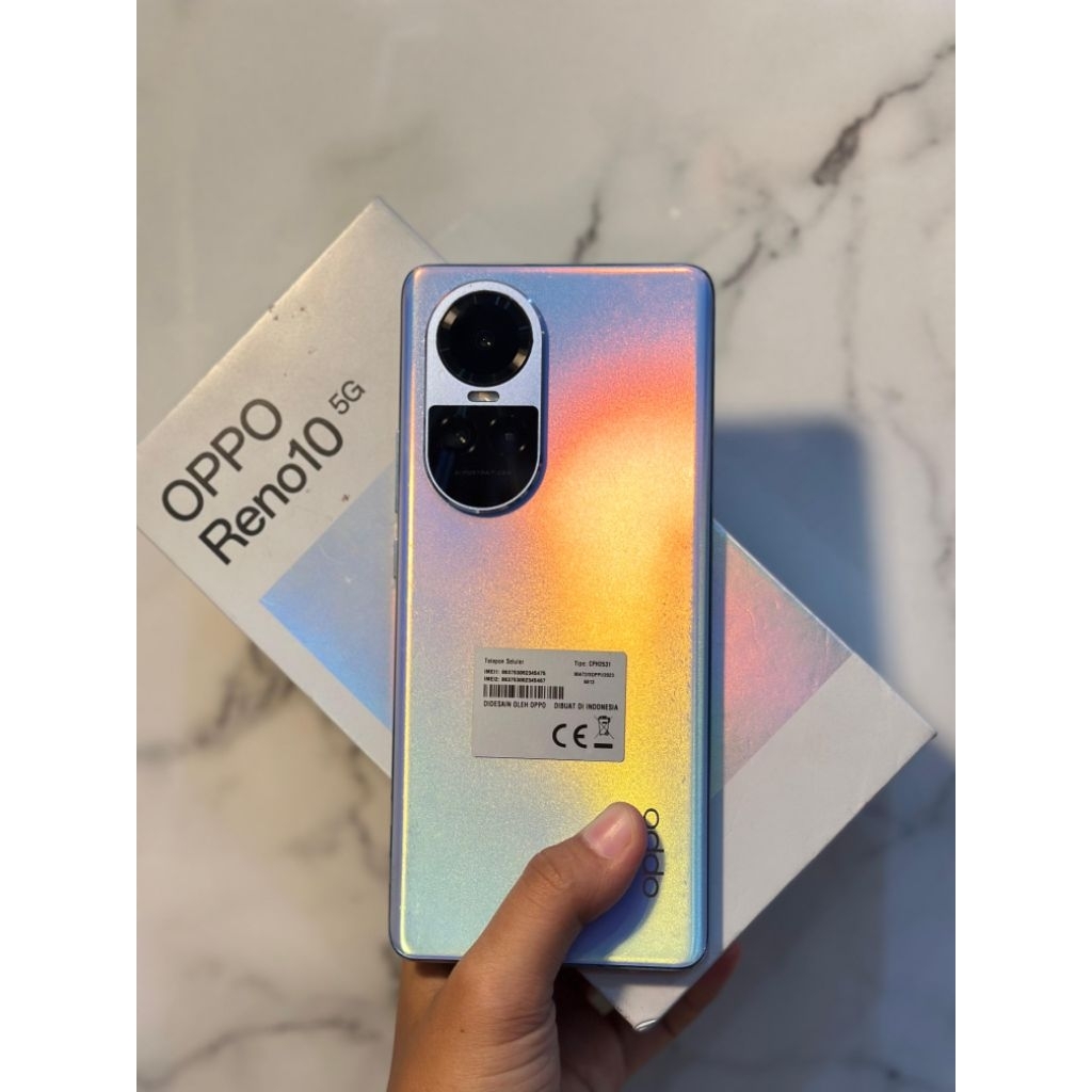 OPPO RENO 10 5G 8/256GB FULLSET SECOND BERGARANSI