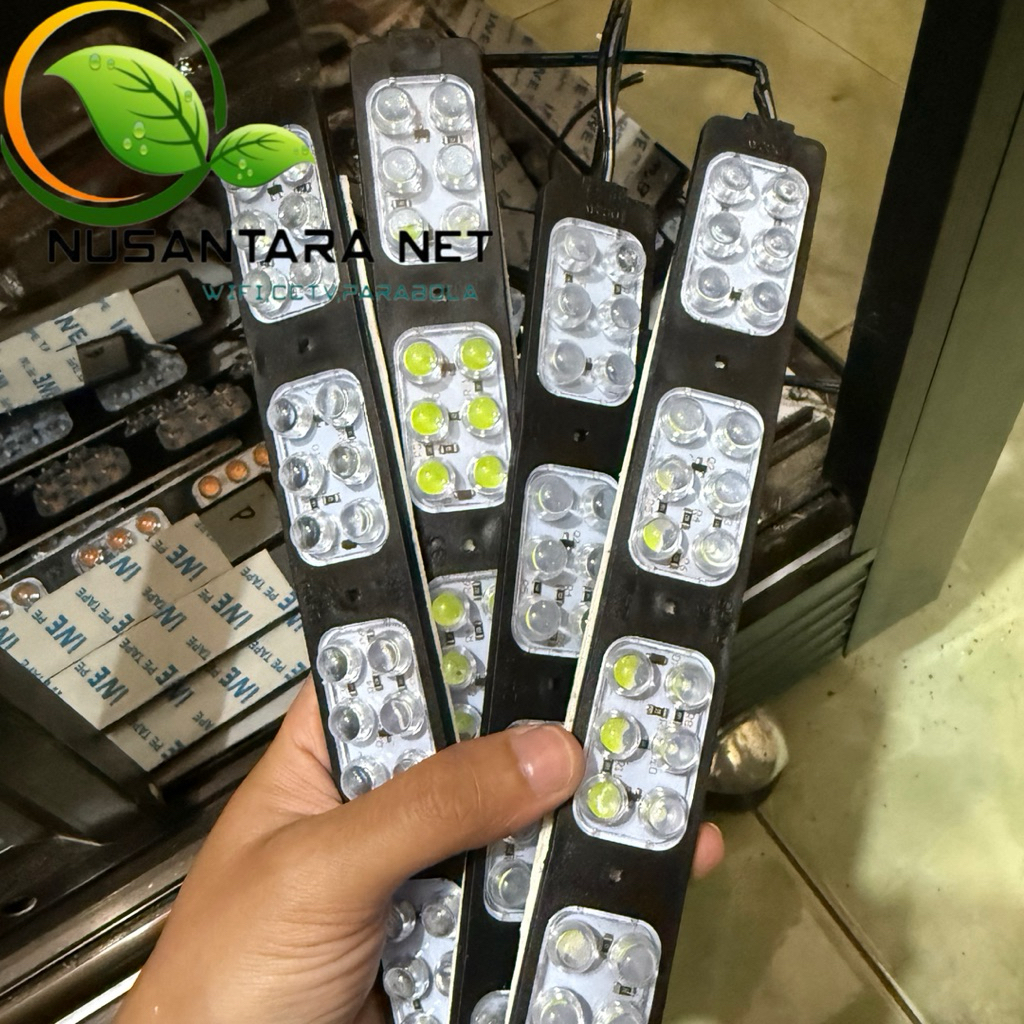 Lampu LED Kolong Plasma Strobe Flash 24 Mata Nyala Kedap Kedip Blitz DC 12 Volt / 24 volt - led kedi