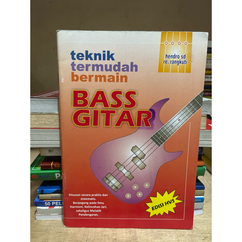 BUKU TEKNIK TERMUDAH BERMAIN BASS GITAR