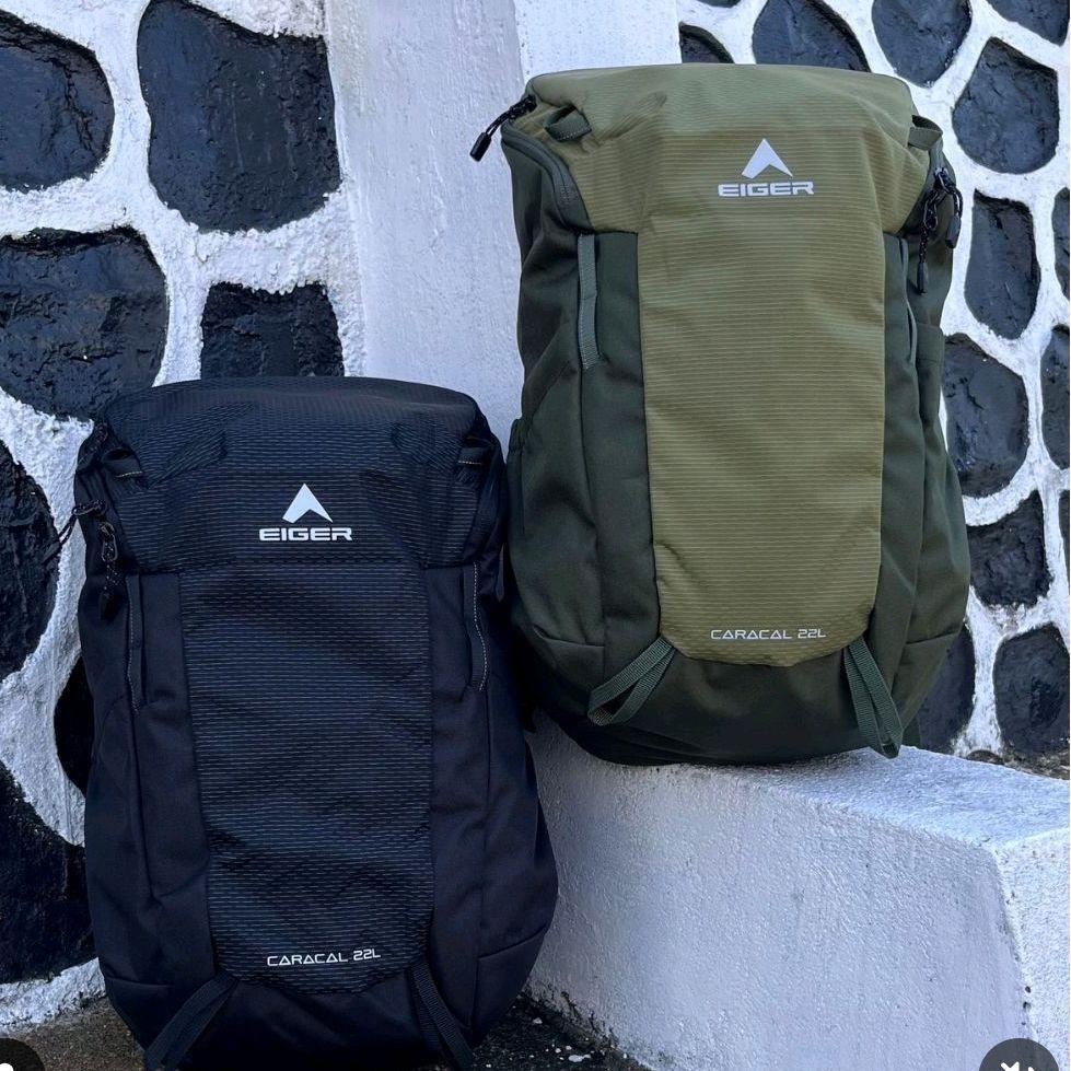 Tas Eiger Caracal 22L Backpack Tas Ransel Sekolah Kerja Daily Outdoor