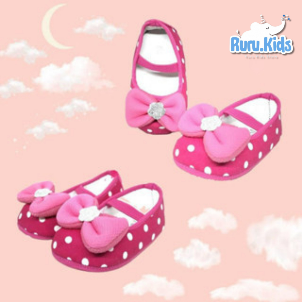 Sepatu Bayi Pita Perempuan | Sepatu Anak Perempuan | Sandal Anak Perempuan Sepatu Bayi Perempuan Pre