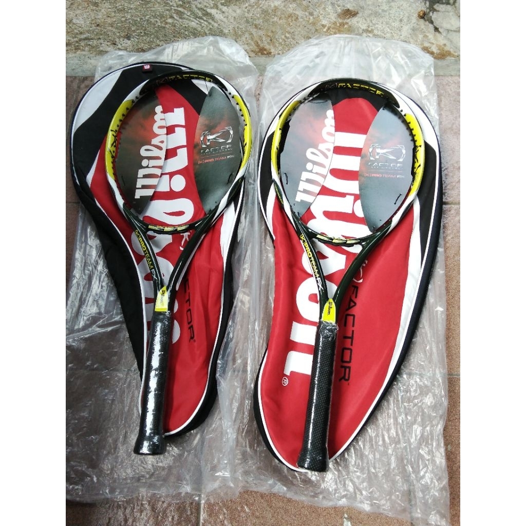 Raket Tenis Wilson K FACTOR K PRO TEAM FX 280gr 100" Original NEW GRESS (Baru)